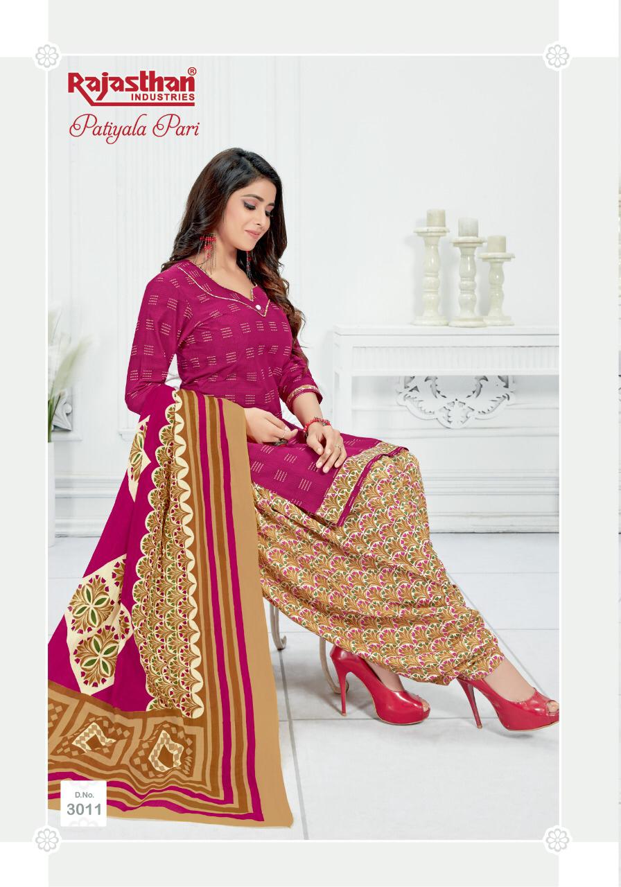 Rajasthan Industries Patiyala Pari Vol 3 Cotton Ready Made Patiyala Dress Collection