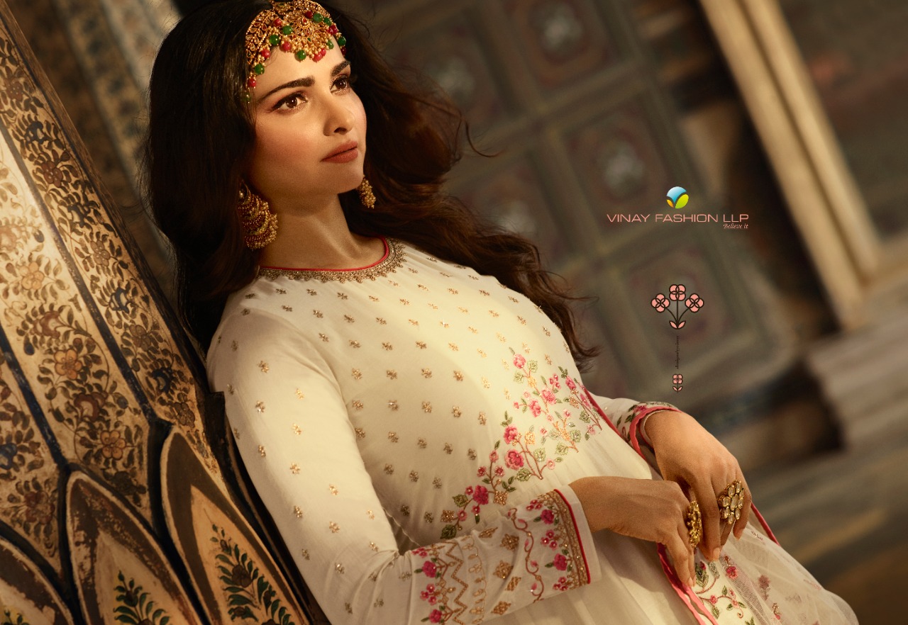 Vinay Rangmahal Hitlist By Kaseesh Dola Silk Anarkali Salwar Kameez