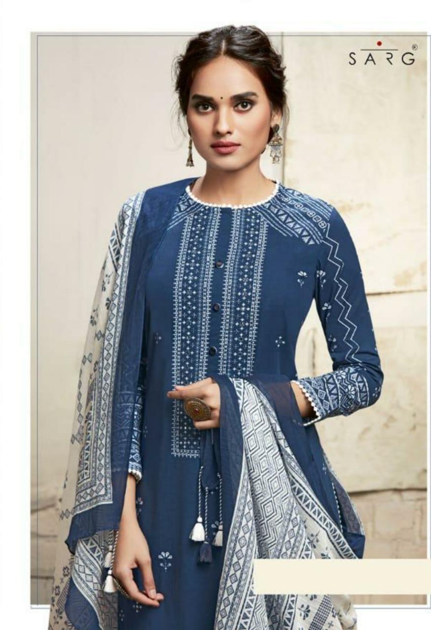 Nayyirah By Sarg Cotton Lawn Designer Salwar Kameez