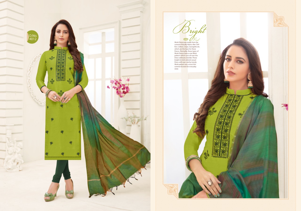 Fashion Floor Floral Vol 104 Series 1001-1012 Soft Cotton Suits