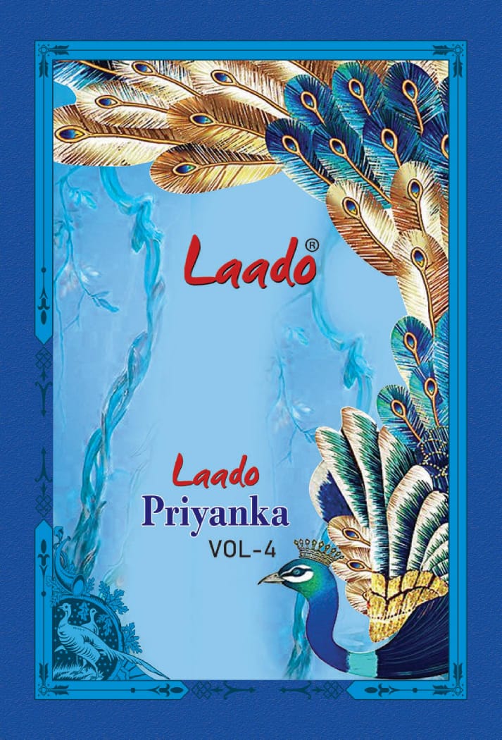 Laado Priyanka Vol 4 Pure Cotton Suit