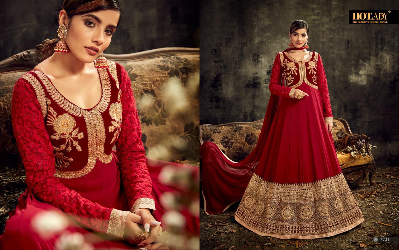 Hotlady Sareena Designer Fancy Suit