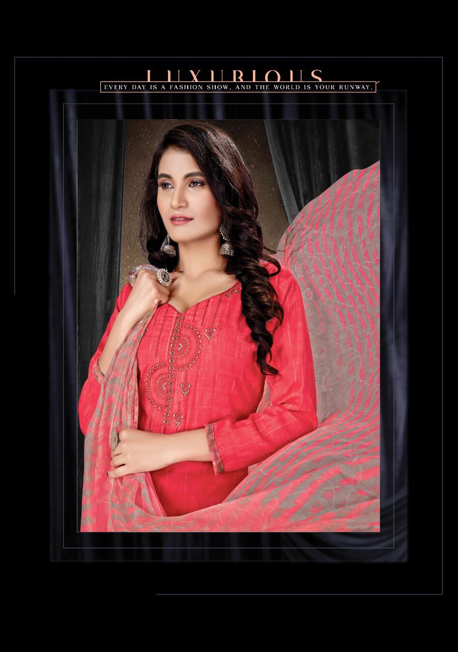 Shiv Gori Priya Vol 4 Series 4001-4010 Heavy Indonesia Cotton Suit