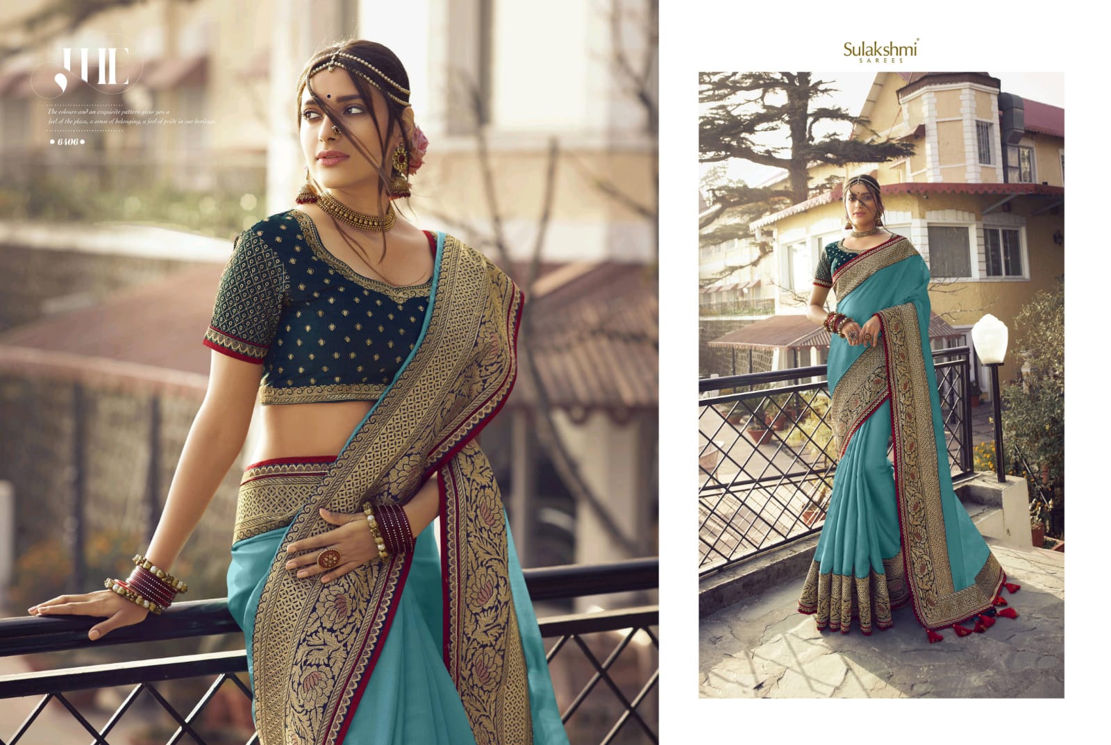 Sulakshmi Sunshine Series 6401-6409 Wedding Wear Traditional Look Saree