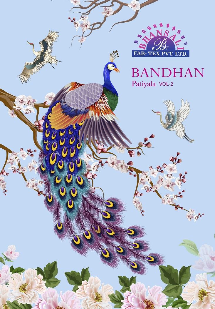 Bhansali Bandhan Patiyala Vol 2 Pure Cotton Suit
