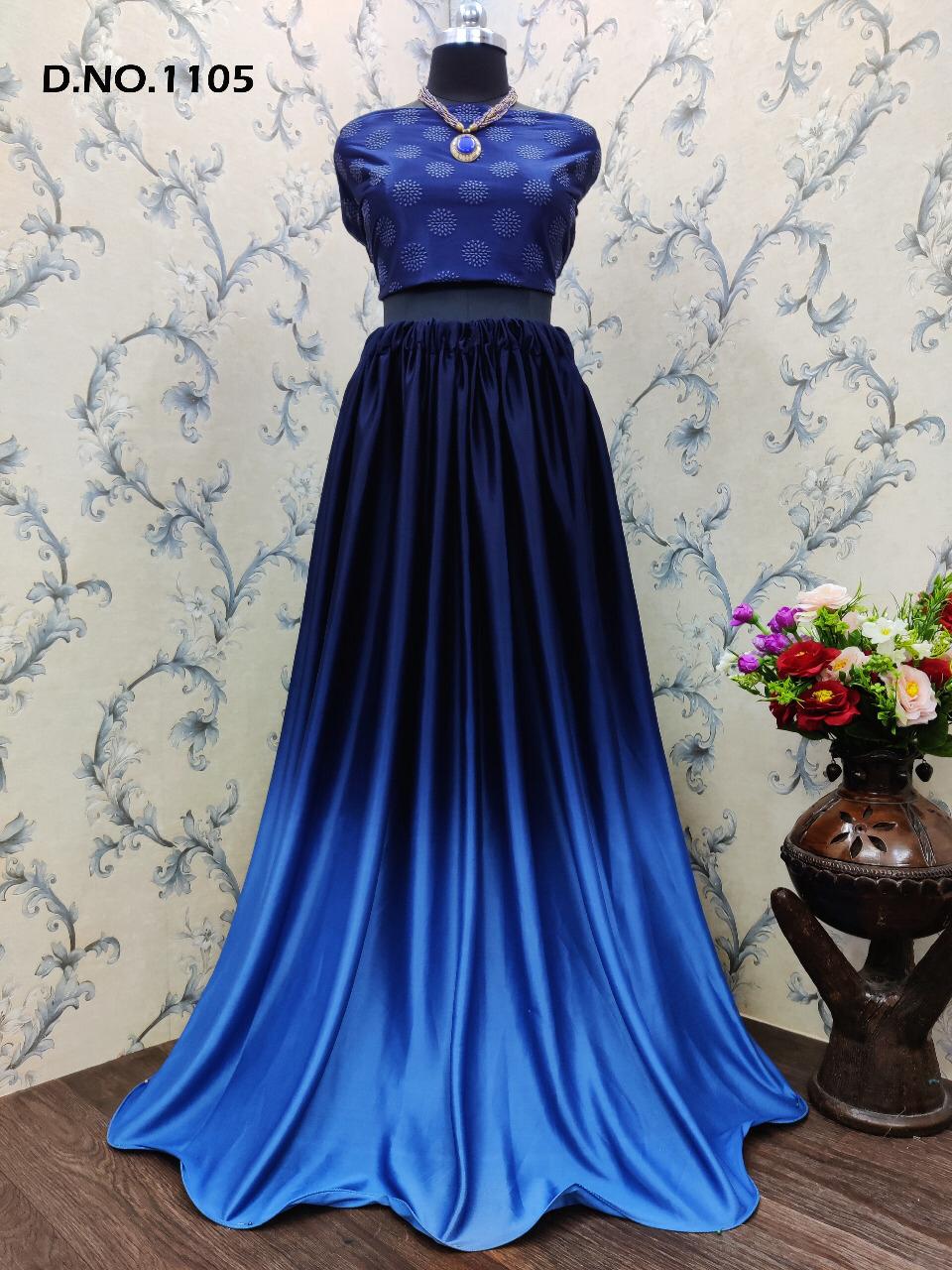 Varni Fashion Zaira Choli Skirts Vol-2 Designer Lycra Shaded Lehenga