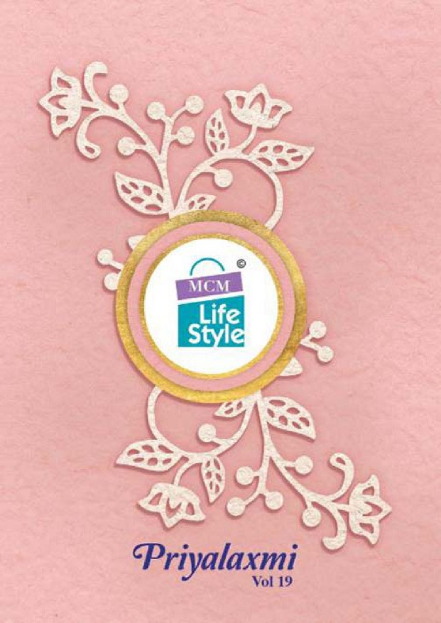 Mcm Lifestyle Priyalaxmi Vol 19 Series 7299-7320 Pure Cotton Suit