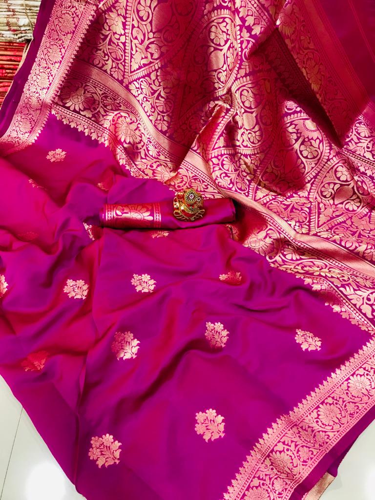 Utsav Designer Soft Banarasi Cotton Silk Saree