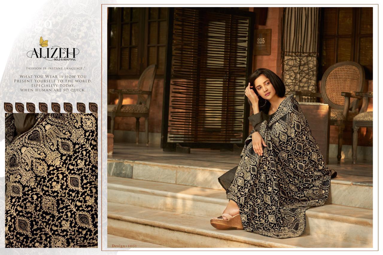 Alizeh Official Designer Fancy Suit