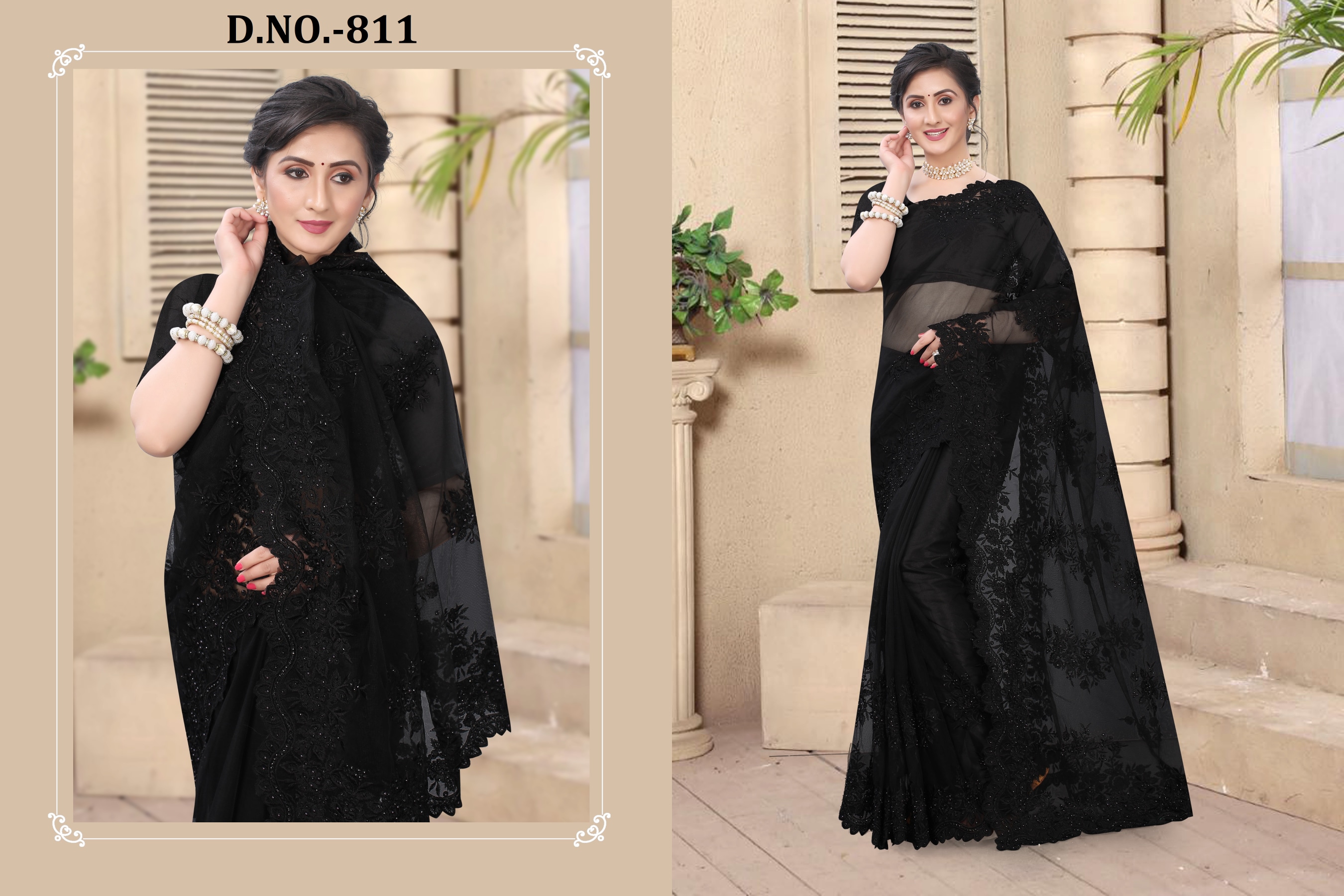 Nari Fashion Series 811-820 Designer Net Saree