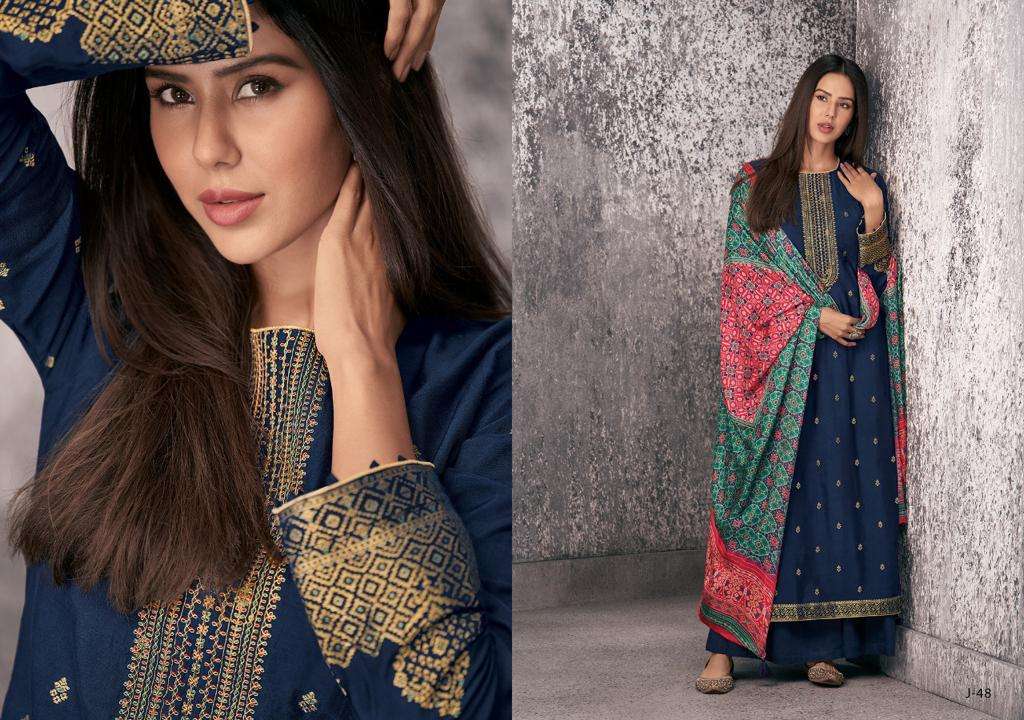 Varsha Present Jashn Pure Meenakari Woven Embroidery Party Wear Salwar Suit