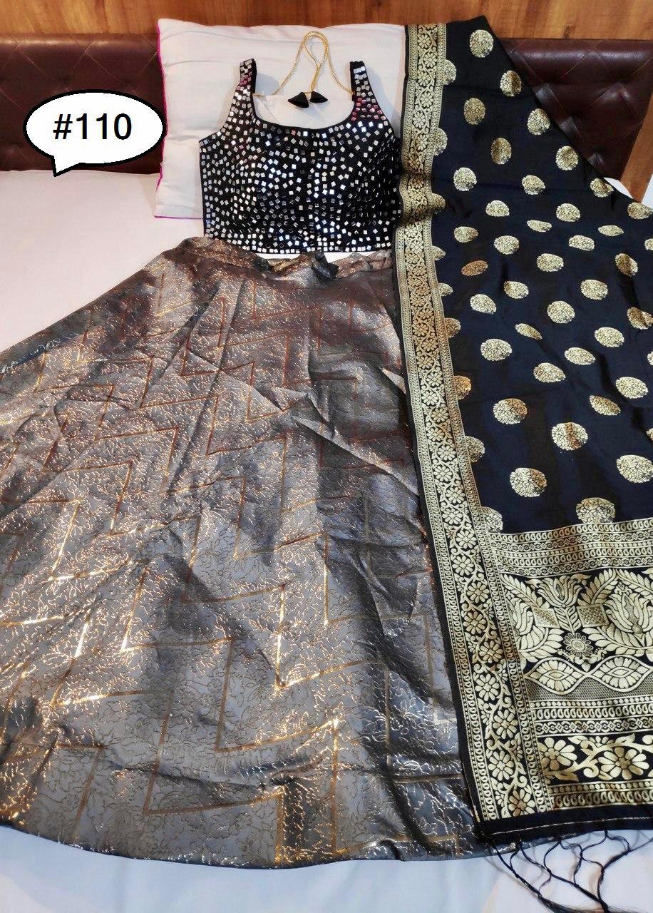 Ev Ethanic Villa 2020 Designer Brocade Lehenga
