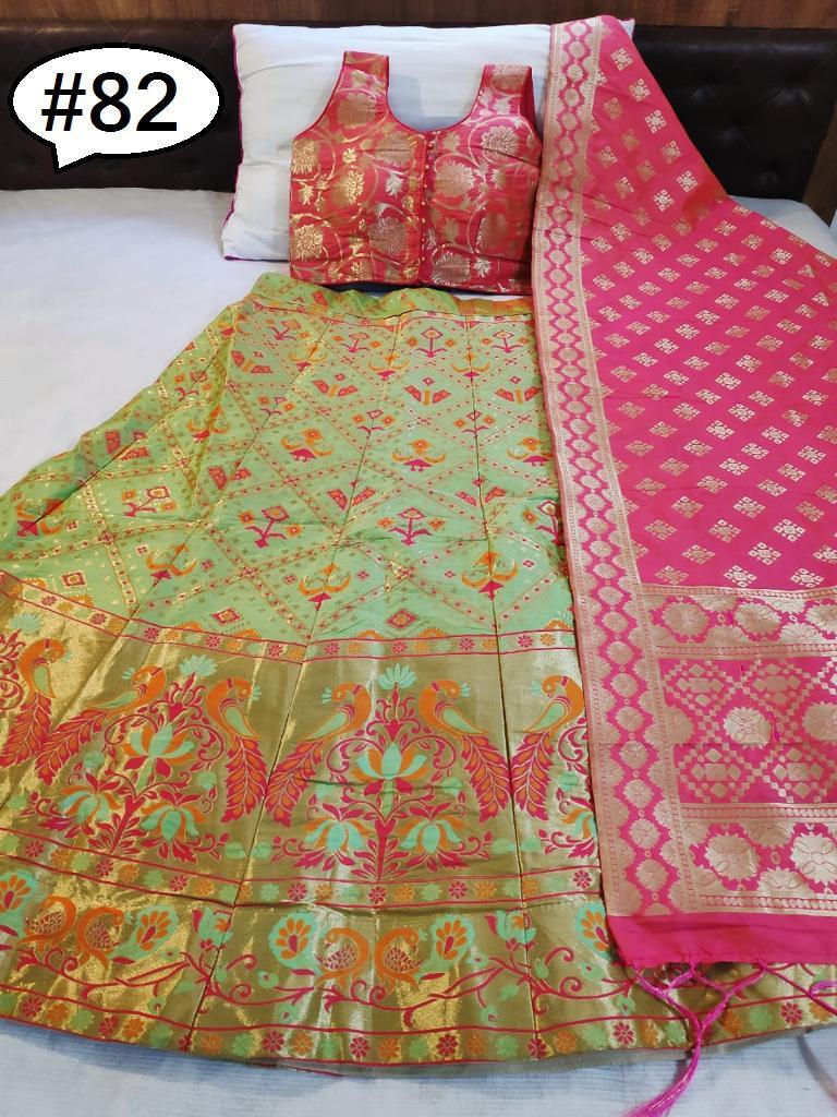 Ev Ethanic Villa 2021 Designer Brocade Lehenga