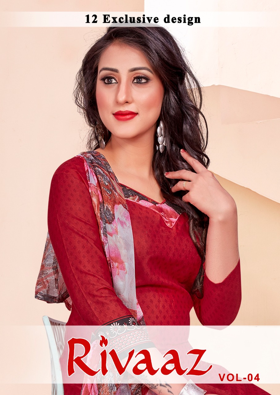 Amit Rivaaz Vol 4 Printed Pure Cotton Suit