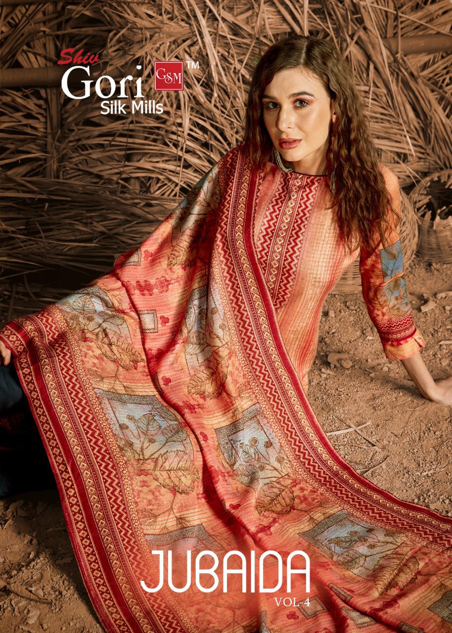Shiv Gori Jubaida Vol 4 Kashmiri Woolen Pashmina Suit