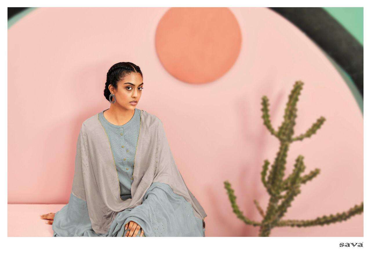 Sava Sweet Pastel Series 1558-1561 Cotton Pakistani Suits