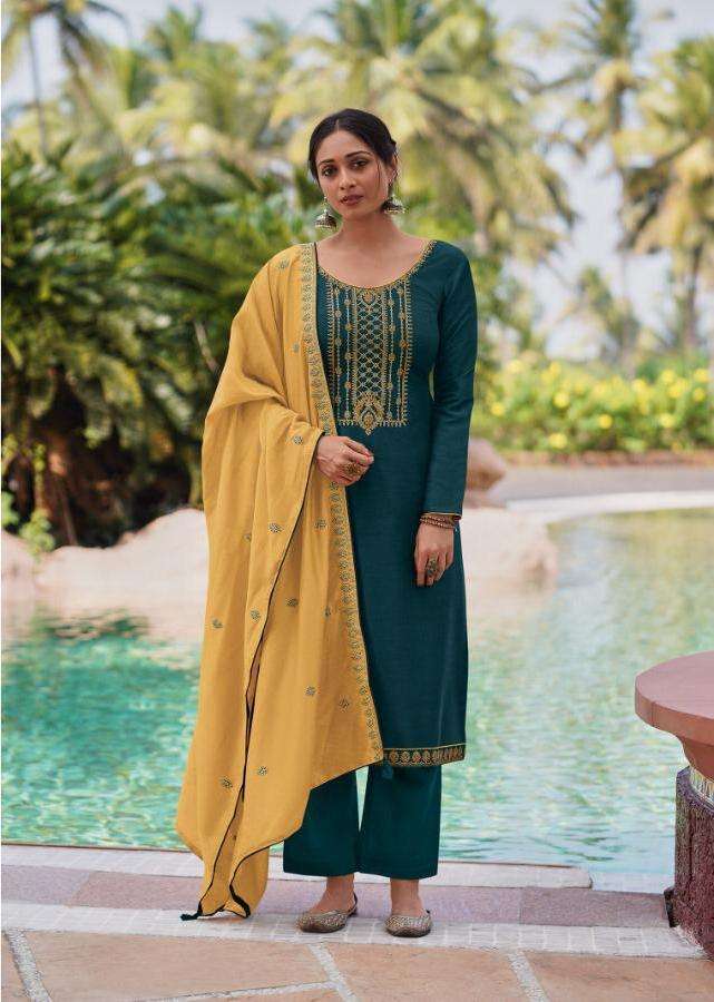 Kayce Ekaaya By Kasmeera Silk Embroidery Designer Salwar Kameez
