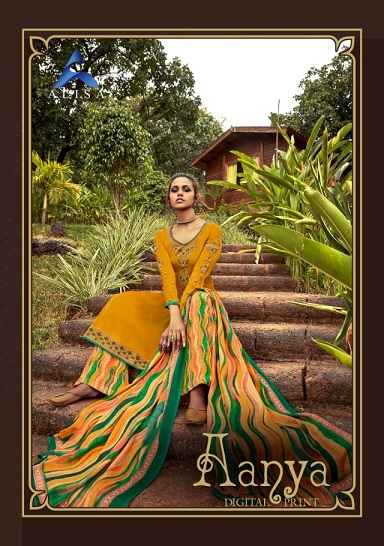 Alisa Aanya Digital Print Georgette Suit