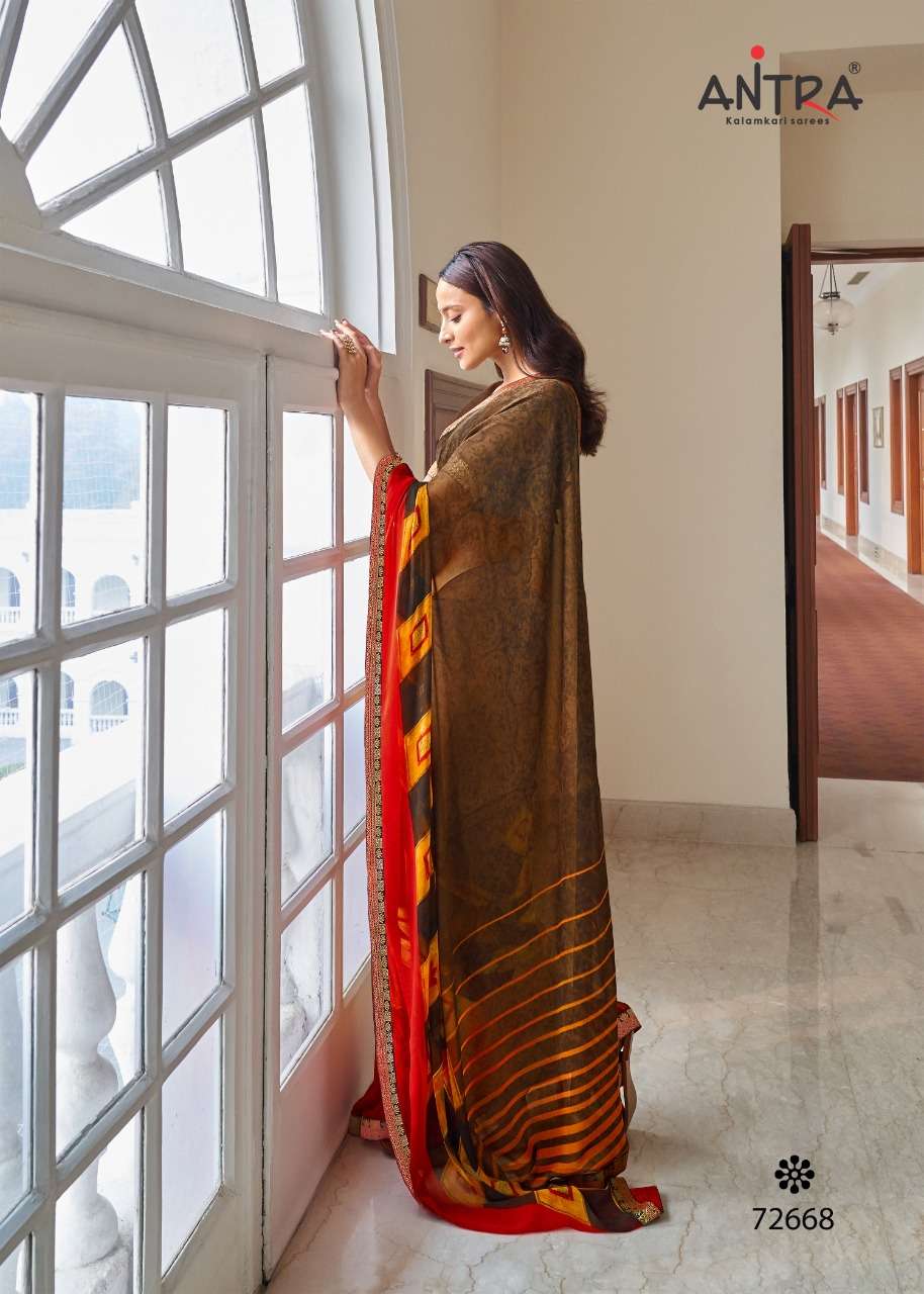 Antra Savera Weightless Printed Daily Wear Fancy Saree