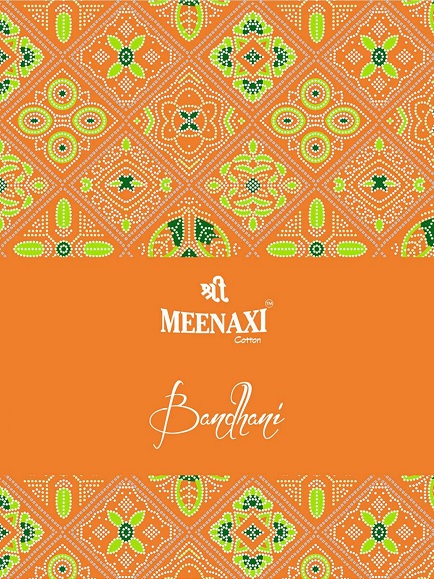 Meenaxi Bandhani Cotton Sarees