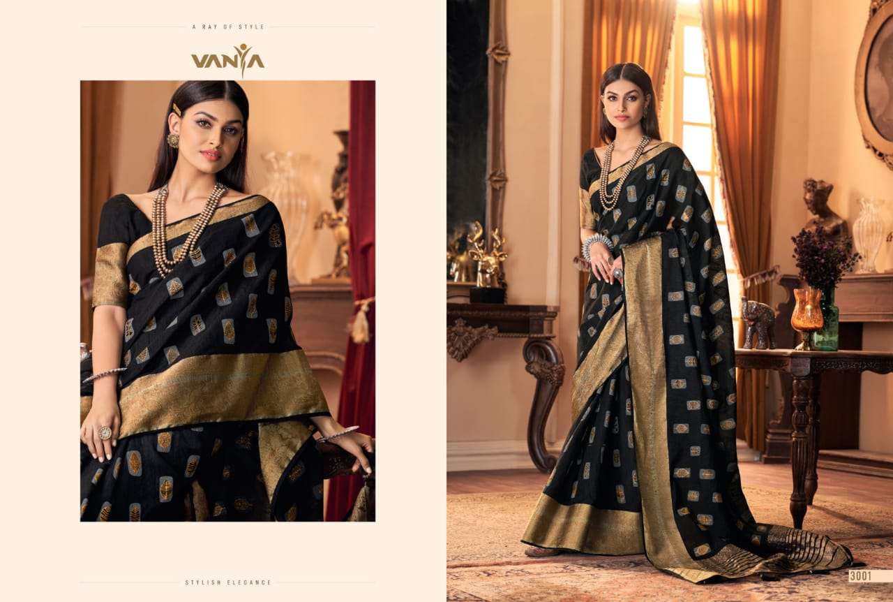 Vanya Vol 20 3001-3016 Series Ethnic Wear Indian Fancy Sari Wholesale Clothing Shop