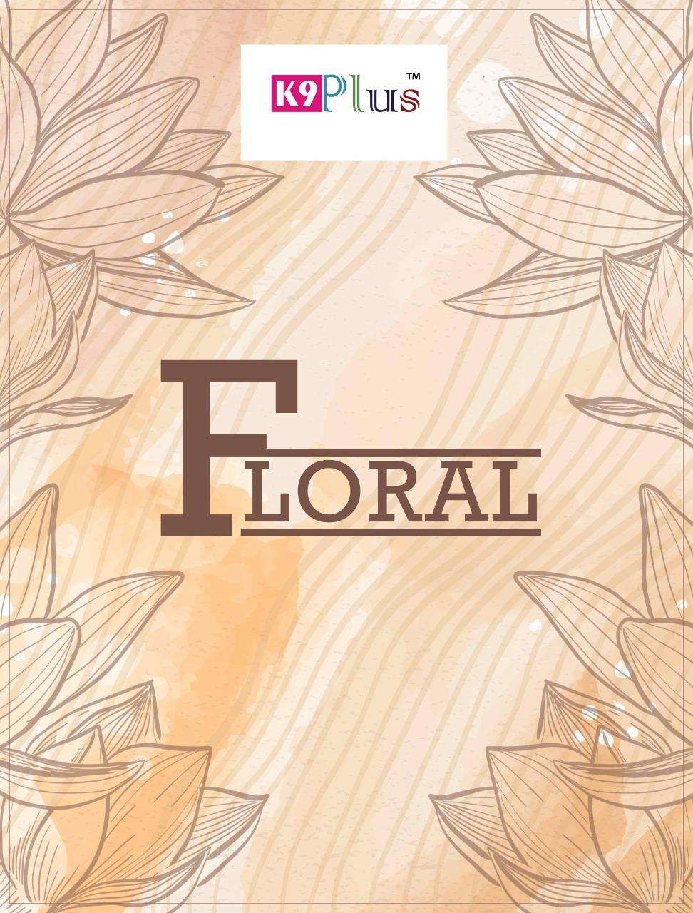 Floral By K9 Plus Heavy Rayon With Work Readymade Pariyala Catalog