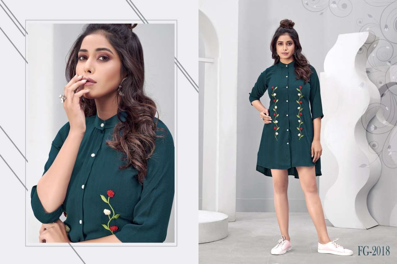 Fashion Galleria Prism Vol-2 Series 2019-2021 Western Tunics Shirts