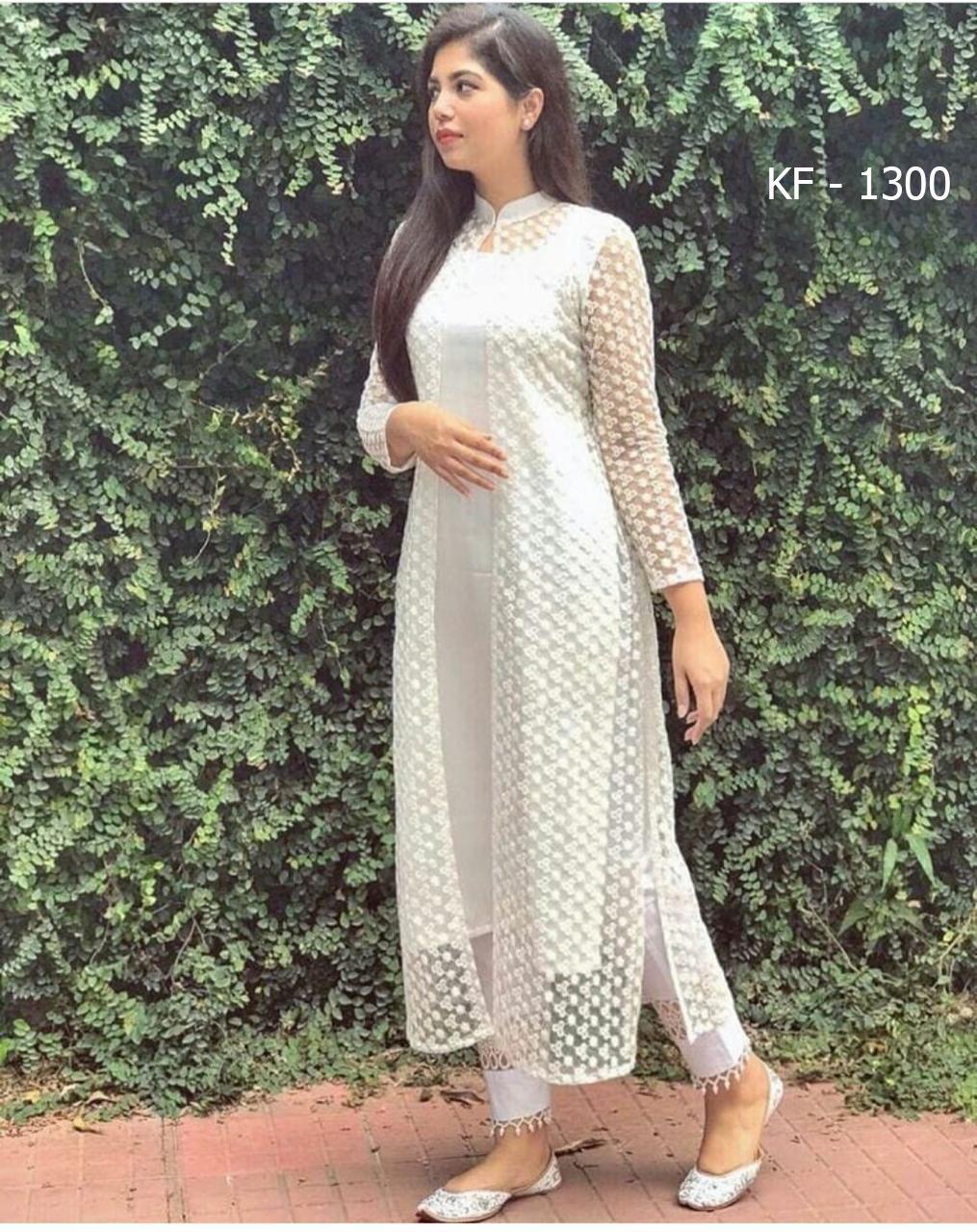 Bt-13 Designer Heavy Georgette Kurti