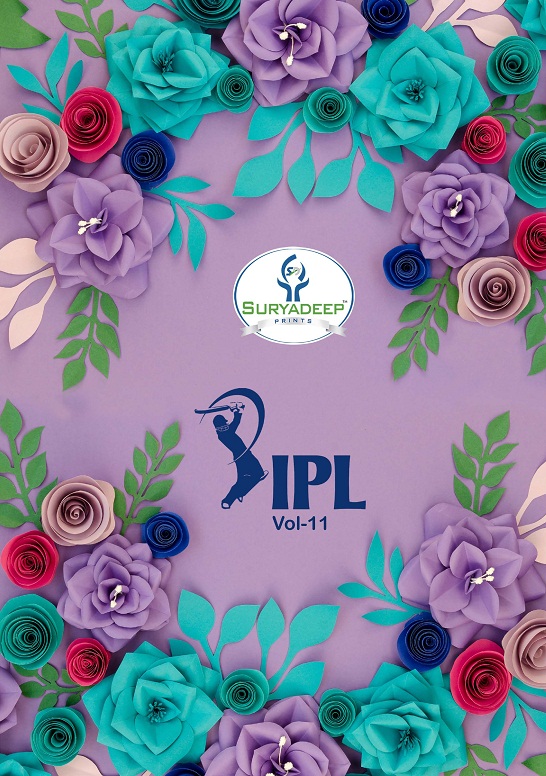 Suryadeep Ipl Vol-11 Series 1101-1110 Printed Cotton Suit