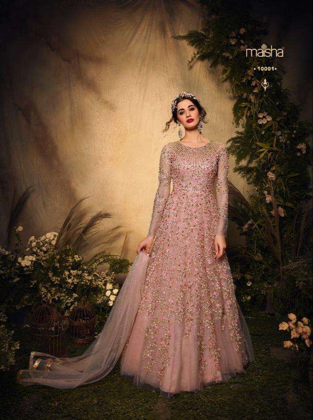 Maisha Saumya Series 10011-10015 Long Wedding Salwar Kameez