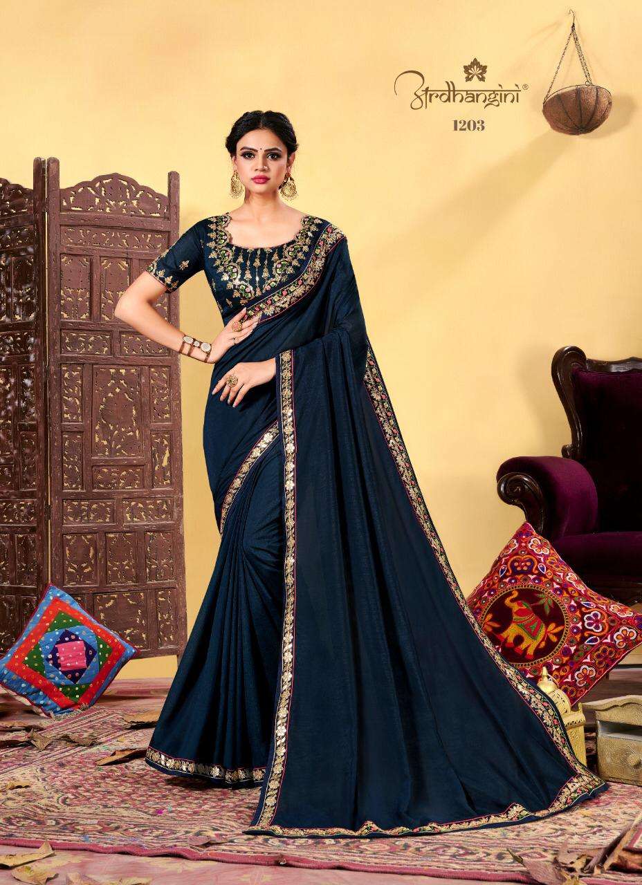 Ardhangini Sakshi Vol-5 Series 1201-1206 Dola Silk Saree