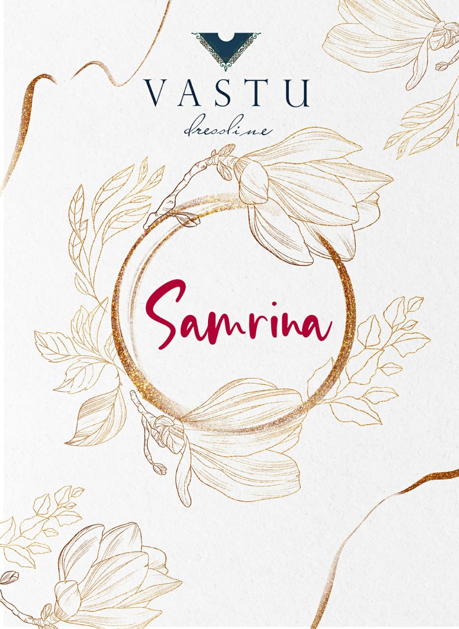 Vastu Samrina Lawn Cotton With Heavy Kashmiri Work Suit