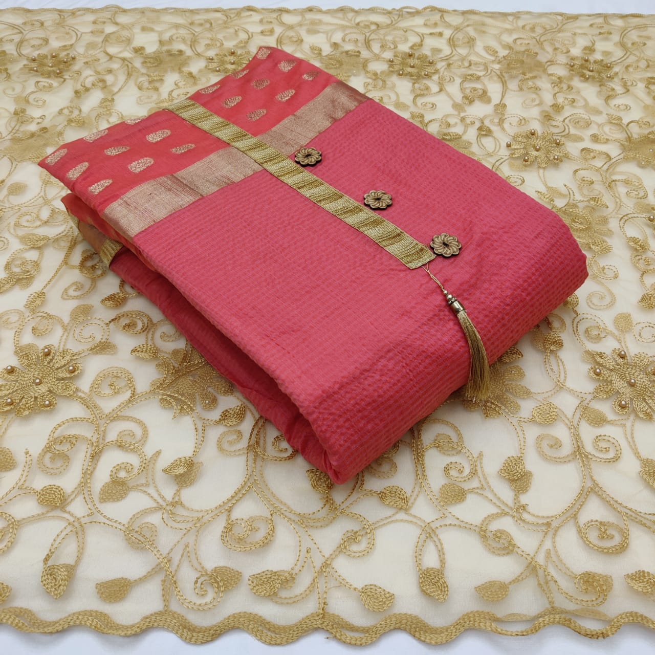 Bt-07 Designer Modal Jacquard Suit