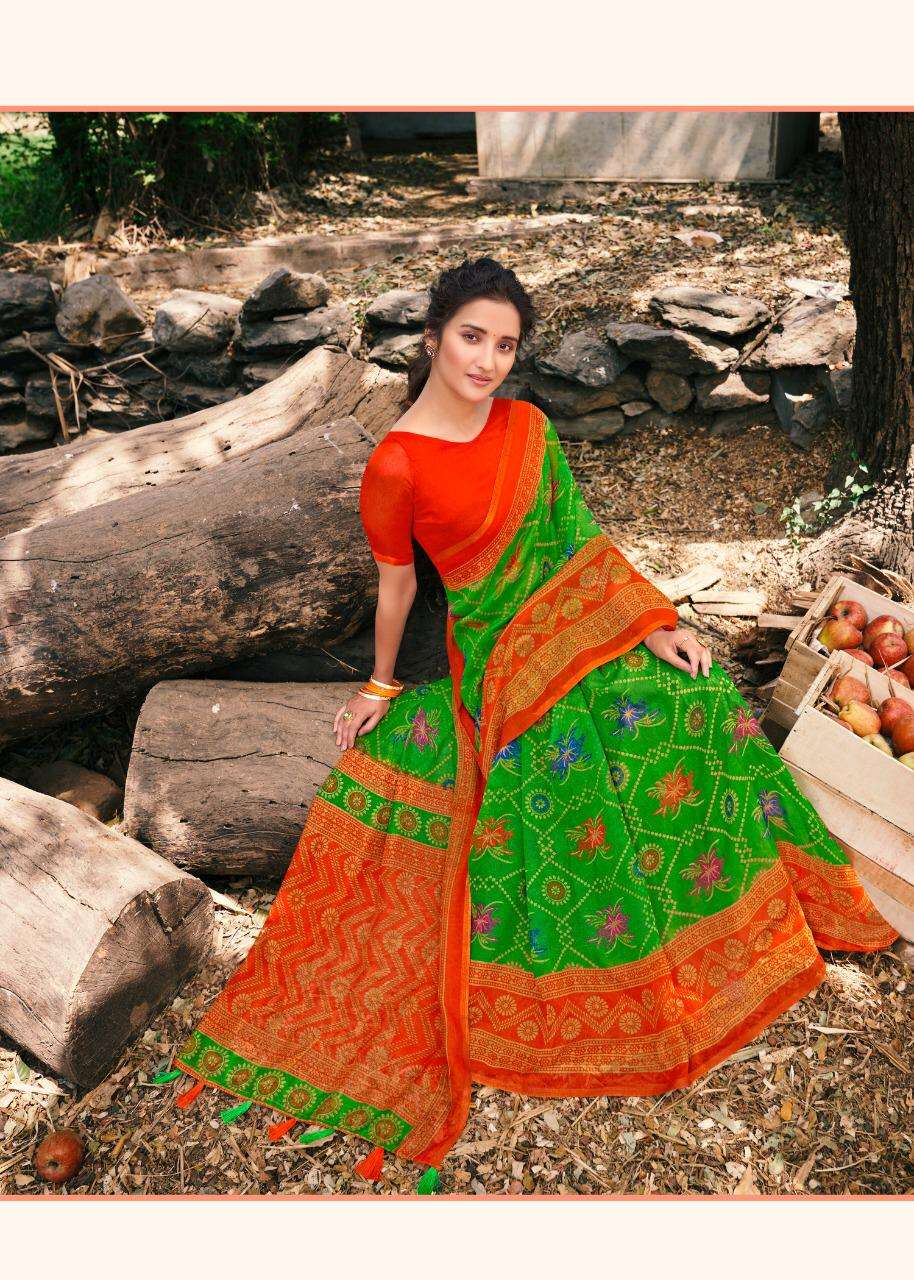 Shreyans Fashion Chinya Pattu Vol-2 Series 13-24 Linen Saree