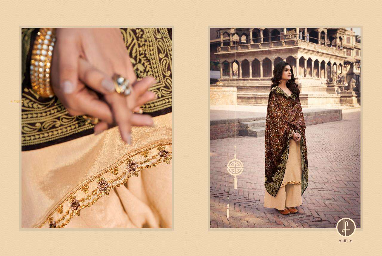 Leo Fashion Aarkh Vol-4 Series 1801-1806 Chinon Chiffon Embroidery Suits