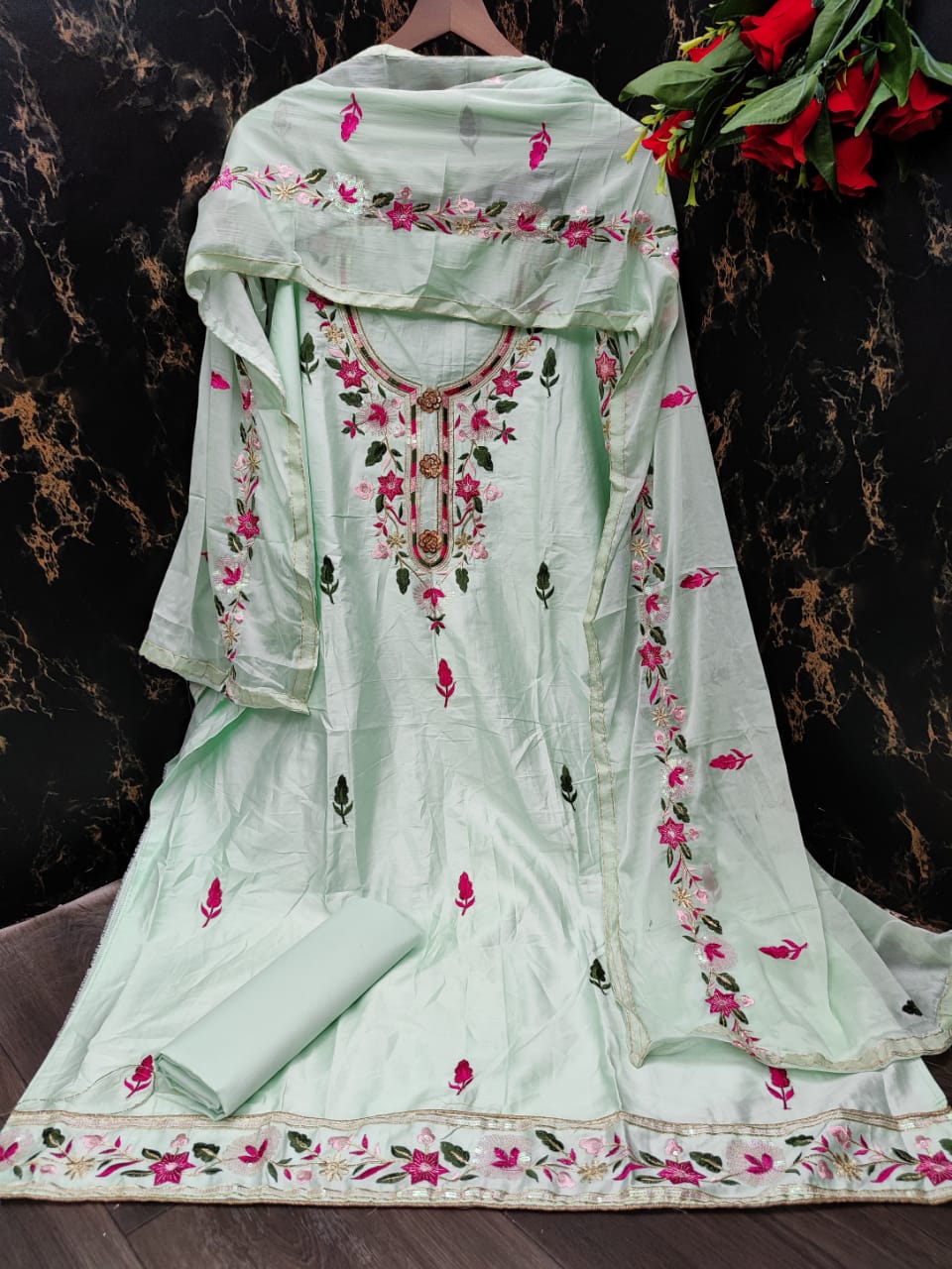 Bt-17 Designer Jam Cotton Suit
