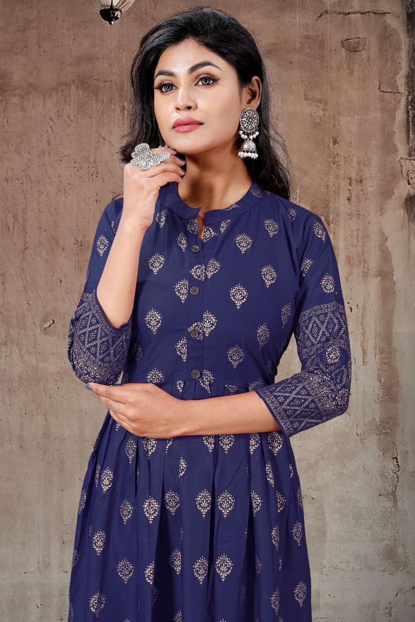 Banwery Fashion Pari Vol-1 Series 1001-1005 Long Fancy Kurtis