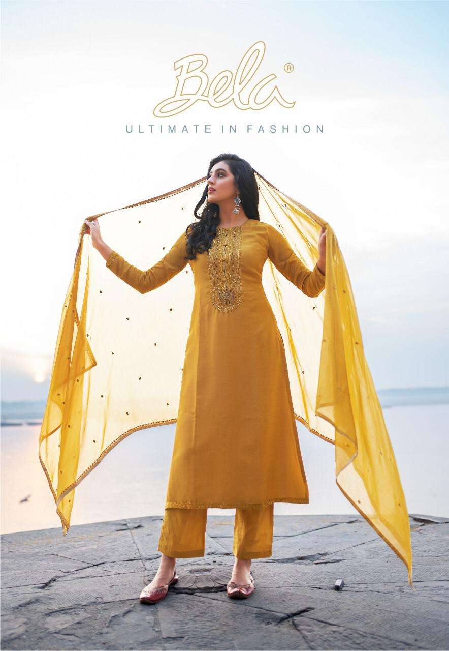 Bela Nirvana Series 1800-1808 Cotton Silk Indian Suits