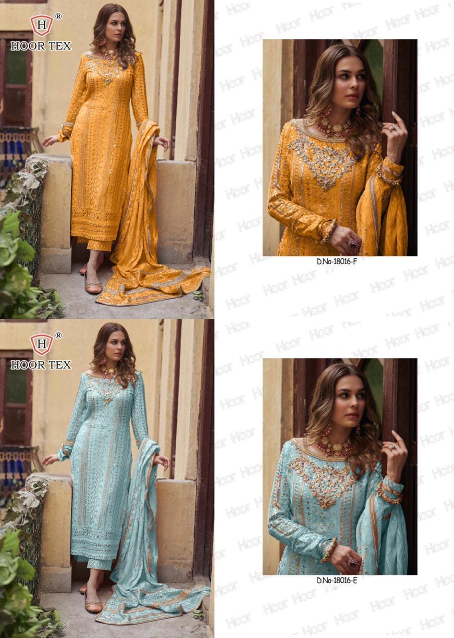 Hoor Tex 18016 Eid Collection Designer Heavy Georgette Suit