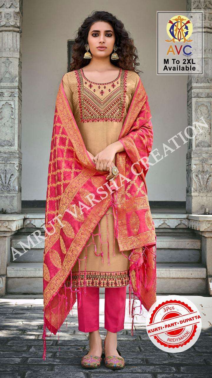 Avc Ayesha Series 1001-1006 Chudidar Readymade Salwar Kameez