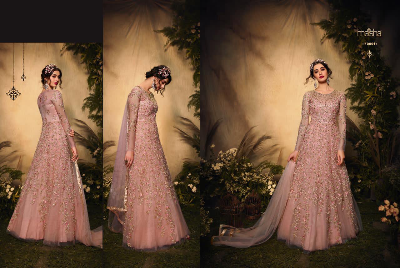 Maisha Saumya Designer Net Suit