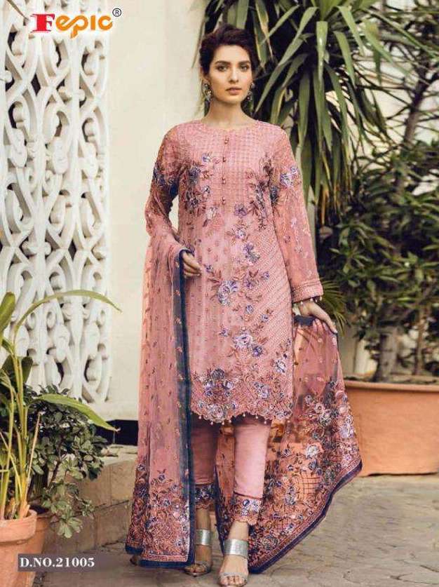 Fepic 21005 Designer Georgette Suit