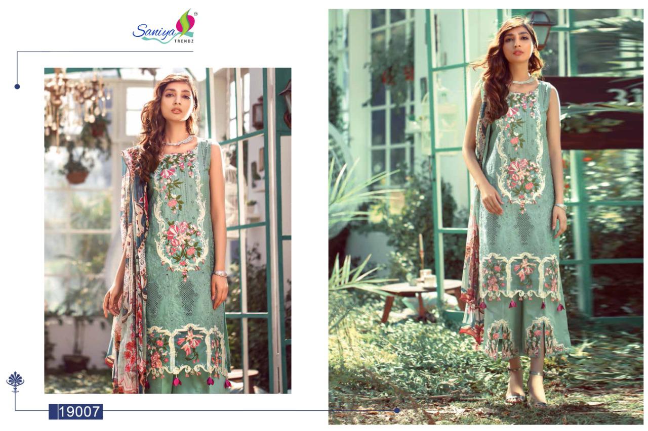 Saniya Trendz Elaf Vol 2 Cambric Cotton With Embroidery Exclusive Pakistani Suit Concept
