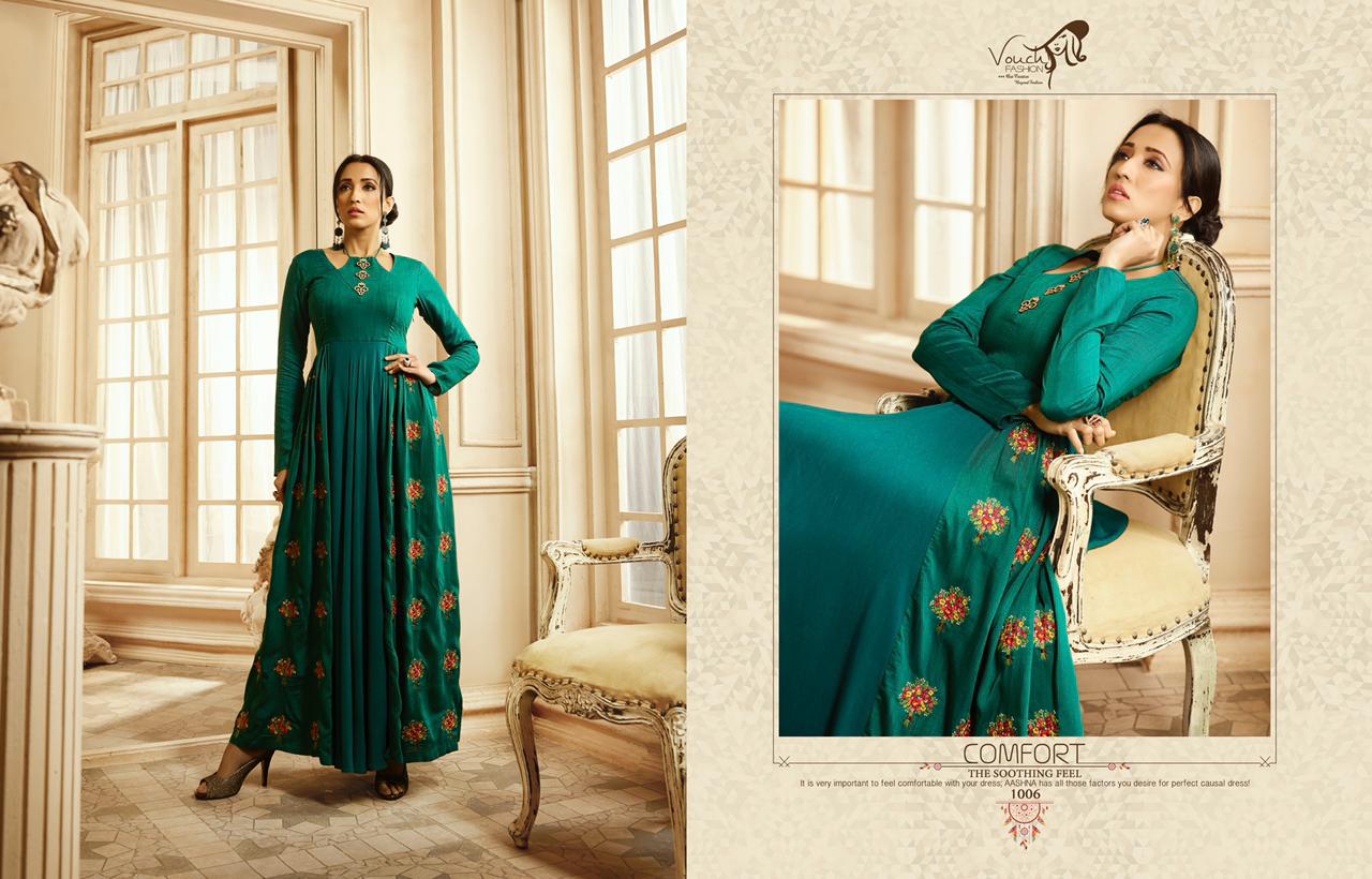 Vouch Pure Rayon Cotton Kurti