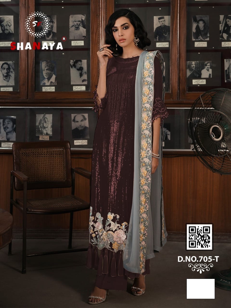 Shanaya Fashion S 705-t Designer Georgette Suit