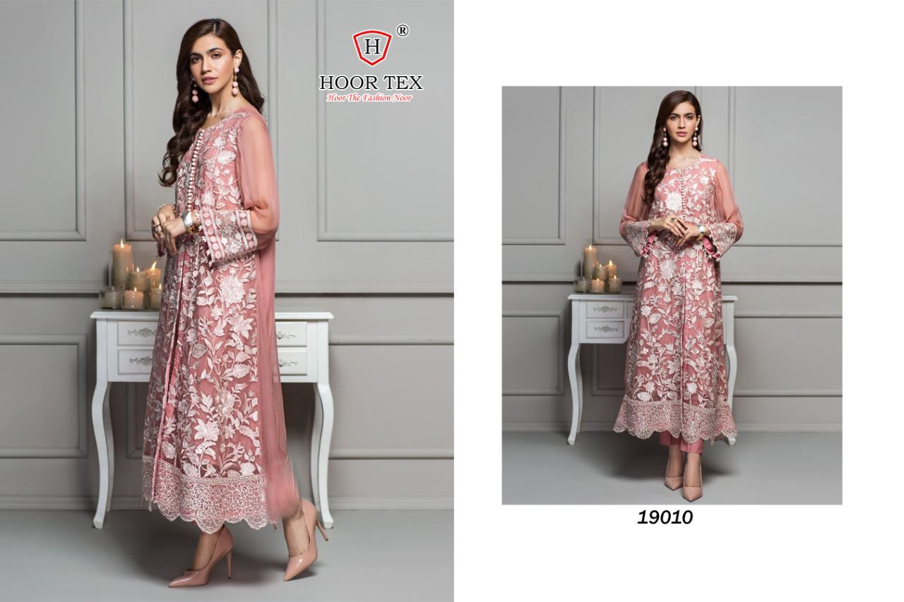 Hoor Tex Eid Collection 19010 Designer Heavy Georgette Suit