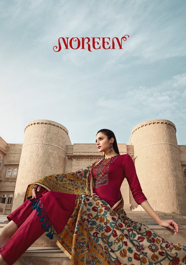 Lt Fabrics Noreen Jam Cotton Attrective Print Salwar Suit Catalog