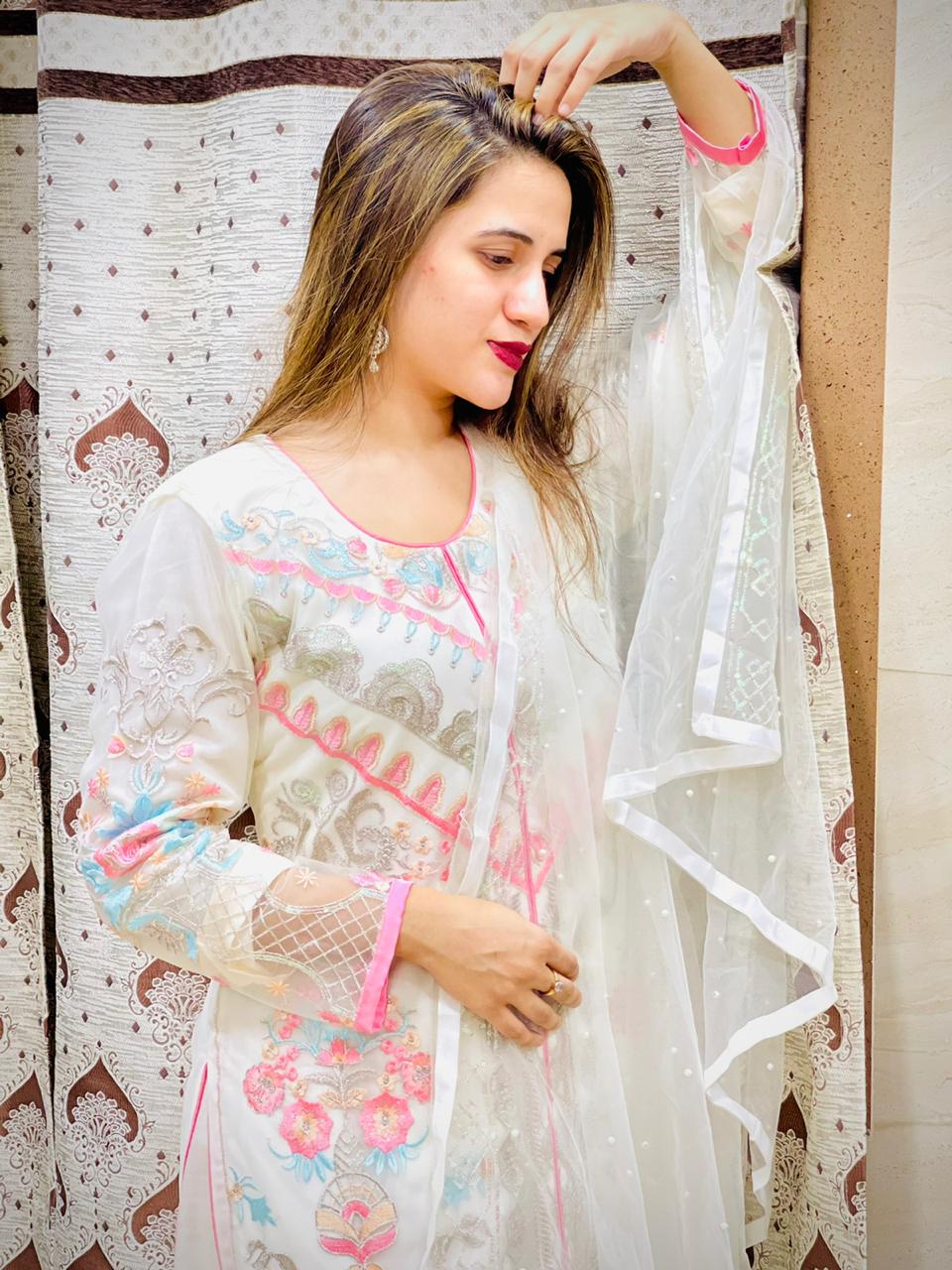 Elaf Gulaal-2 Series 112 Net Authentic Fabric Pakistani Salwar Suit