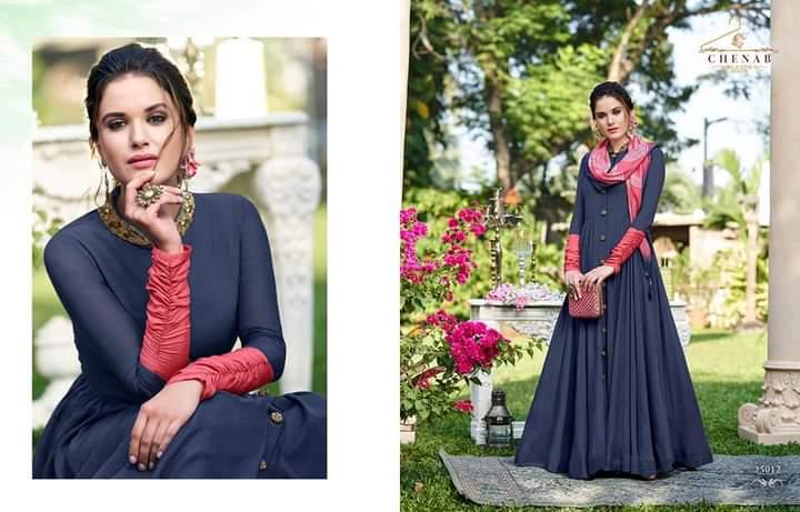 Violet Swagat All Hti Design Suit
