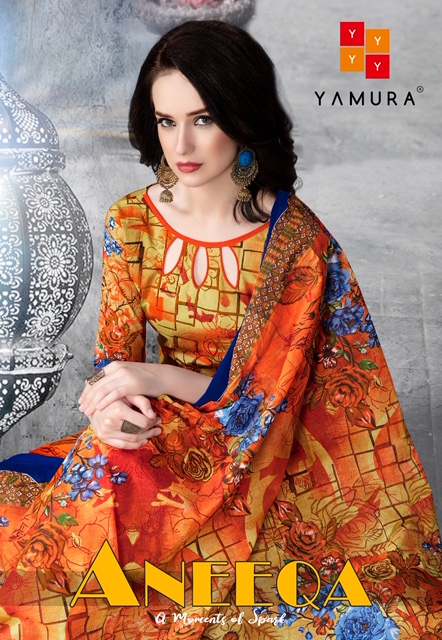 Yamura Aneeqa Karachi Special Series 81001-81010 Cotton Print Suit